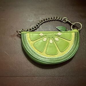 Coach Lime Slice Coin Purse Limited Edition